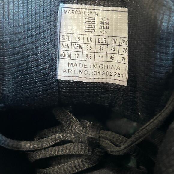 Fitville Marca Rebound Men's Athletic Training Shoes Size 10 Extra Wide Black - Picture 8 of 8